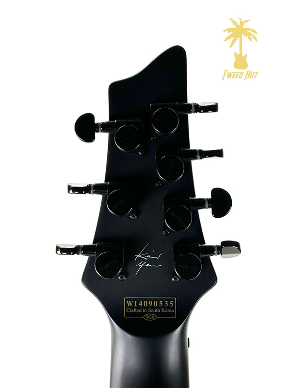 PRE-OWNED SCHECTER KM-7 - TRANS WHITE SATIN