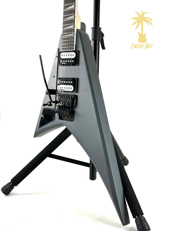 PRE-OWNED JACKSON JS32 RANDY RHODES LEFT HANDED - SATIN GREY