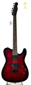 FENDER CUSTOM TELECASTER FMT HH - BLACK CHERRY RED