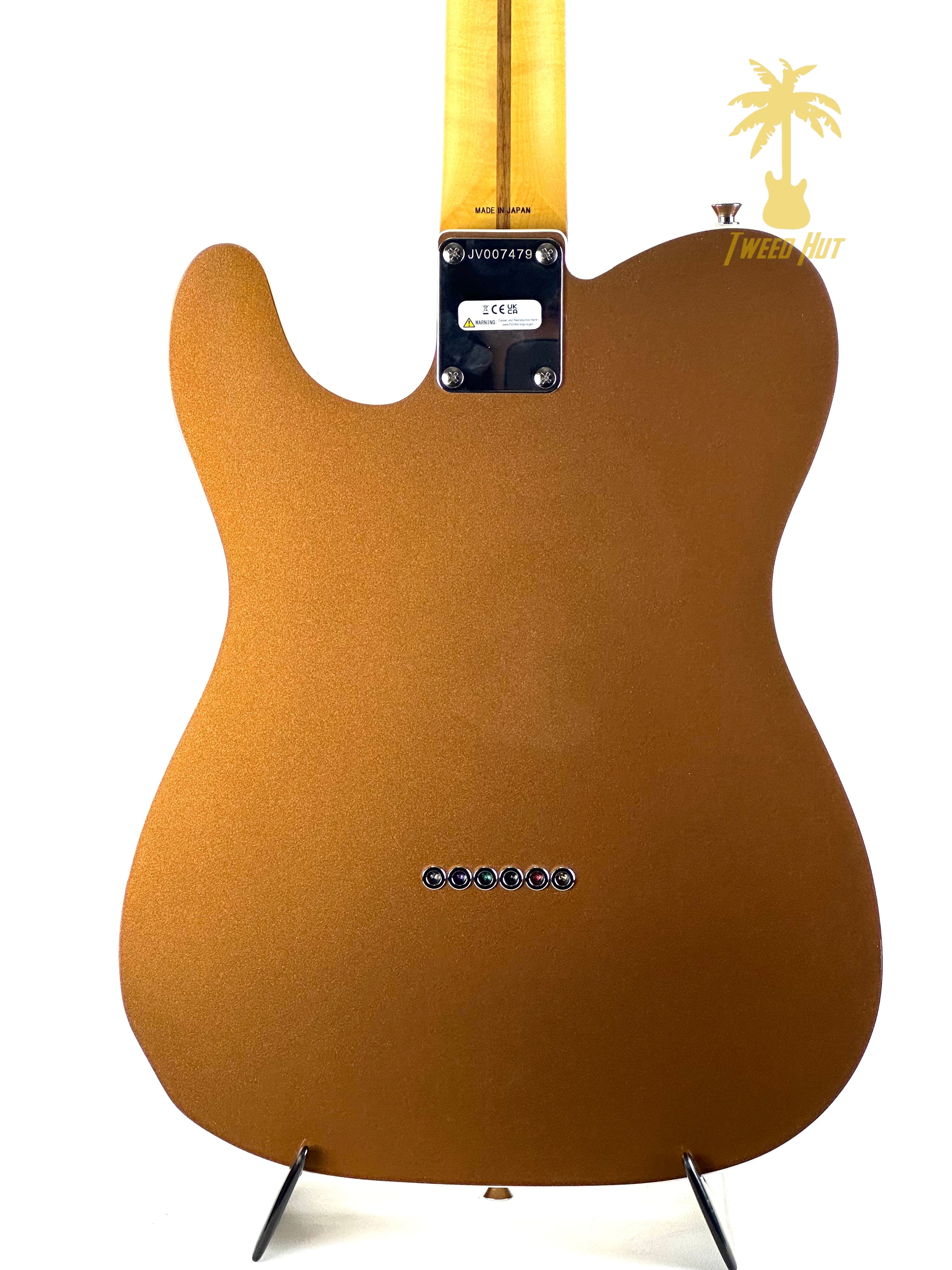 FENDER JV MODIFIED CUSTUM TELECASTER - FIREMIST GOLD