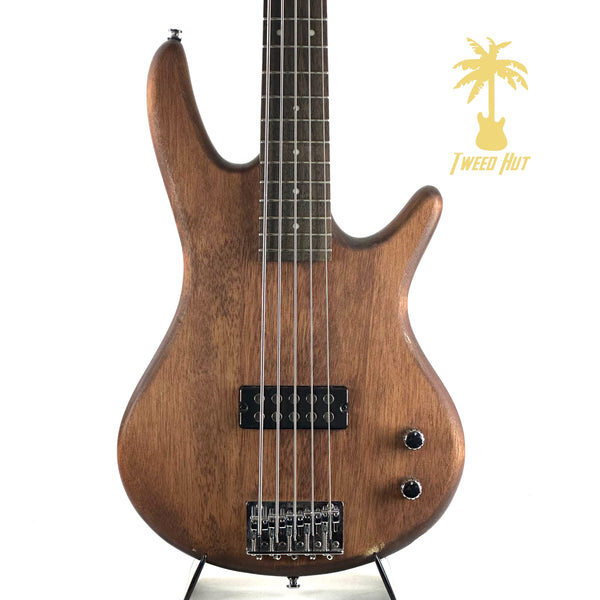 PRE-OWNED IBANEZ GSR105 BASS - NATURAL MAHOGANY OIL - LOCAL PICKUP ONLY