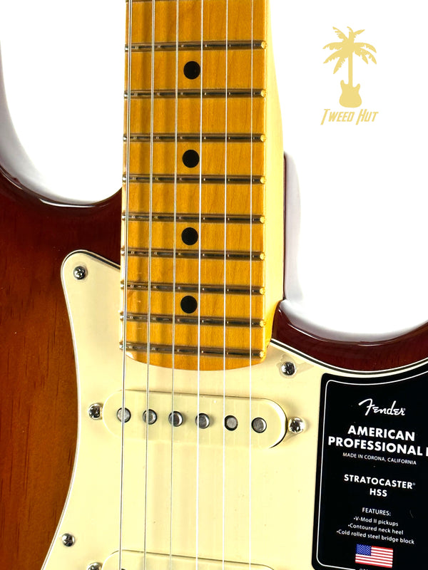 FENDER AMERICAN PRO II STRATOCASTER HSS - SIENNA SUNBURST