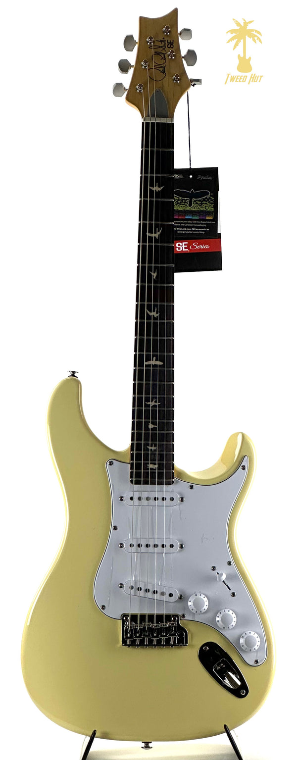 PRS SE SILVER SKY MOON WHITE