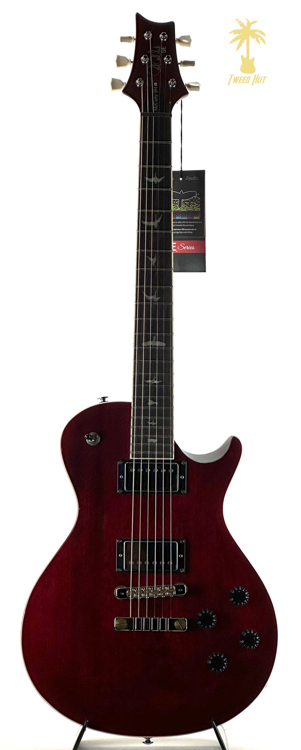 PRS SE McCARTY 594 SINGLE CUT VINTAGE CHERRY