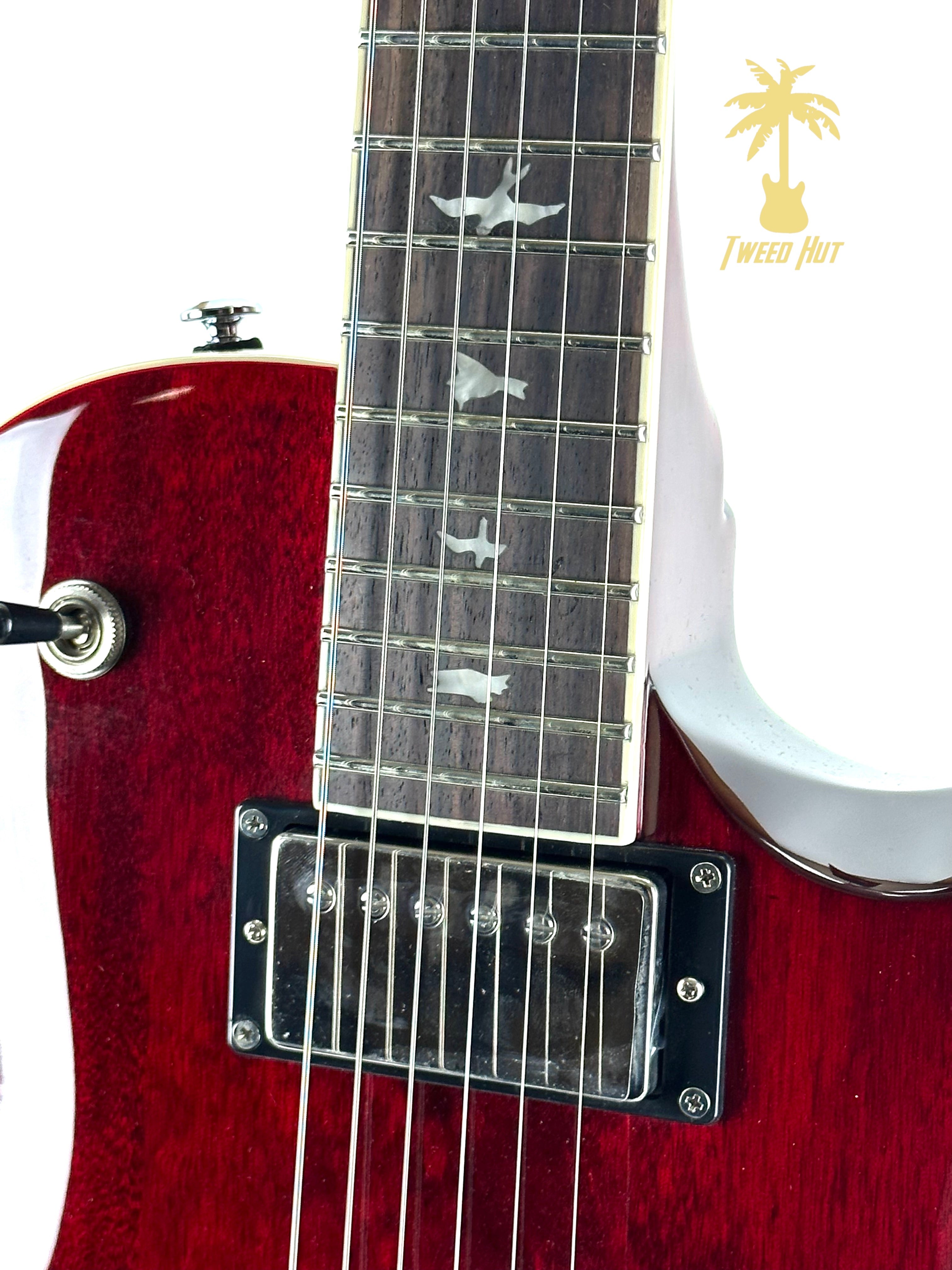 PRS SE McCARTY 594 SINGLE CUT VINTAGE CHERRY