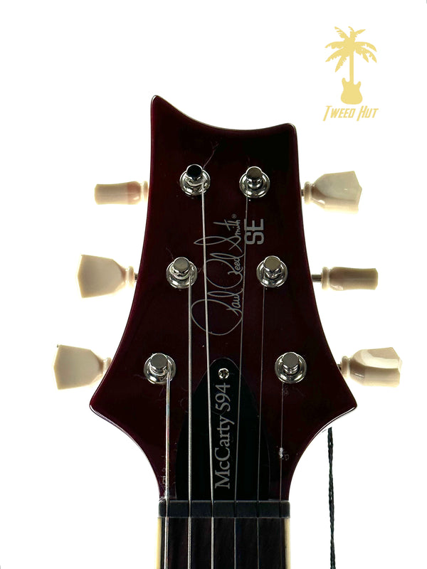 PRS SE McCARTY 594 SINGLE CUT VINTAGE CHERRY
