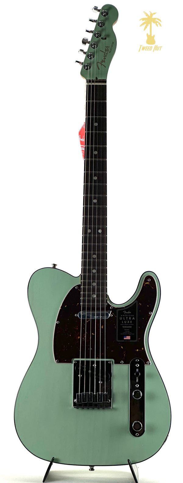 FENDER ULTRA LUXE TELECASTER TRANSPARENT SURF GREEN