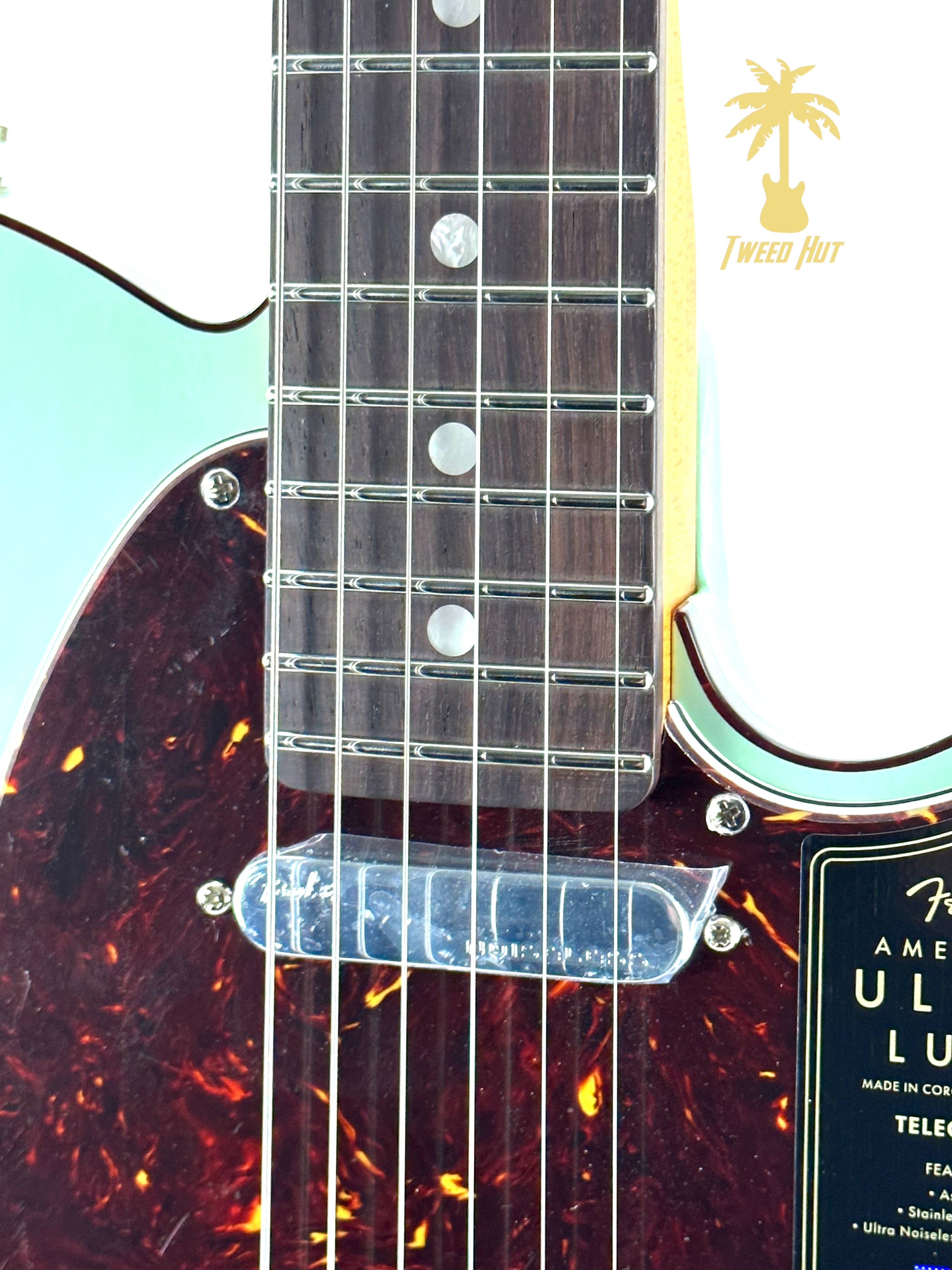 FENDER ULTRA LUXE TELECASTER TRANSPARENT SURF GREEN
