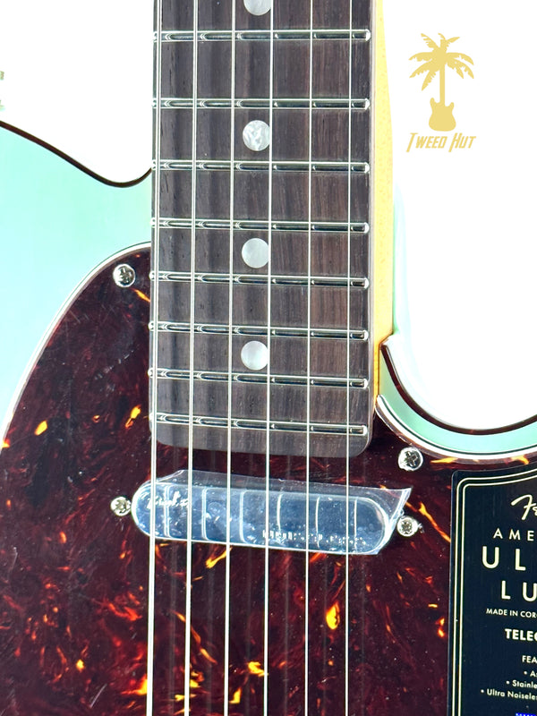 FENDER ULTRA LUXE TELECASTER TRANSPARENT SURF GREEN