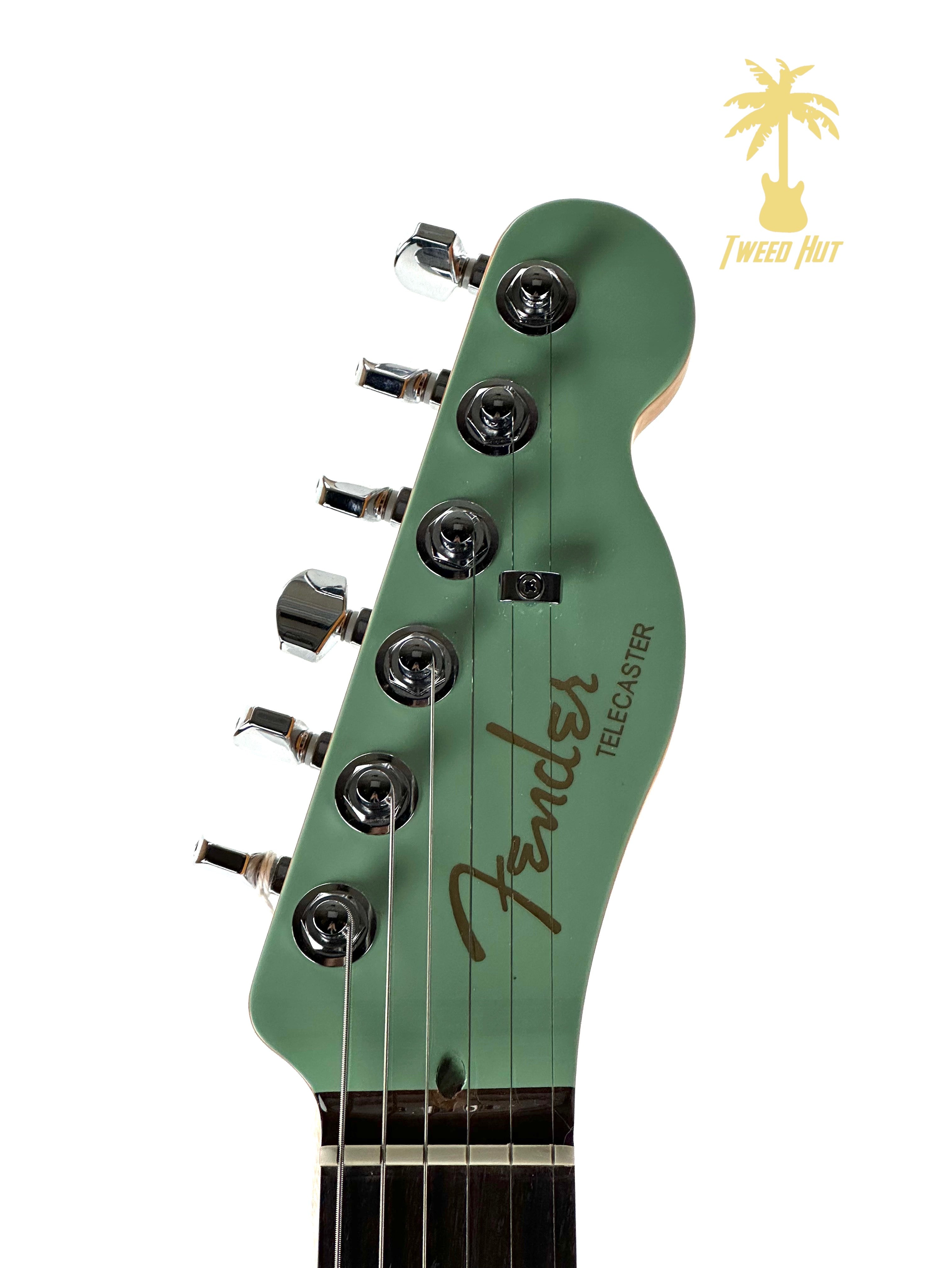 FENDER ULTRA LUXE TELECASTER TRANSPARENT SURF GREEN