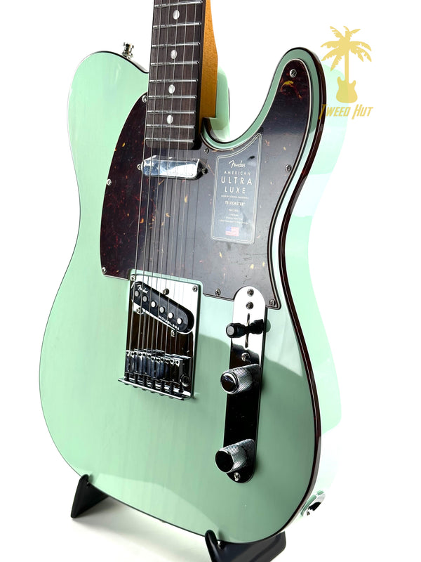 FENDER ULTRA LUXE TELECASTER TRANSPARENT SURF GREEN