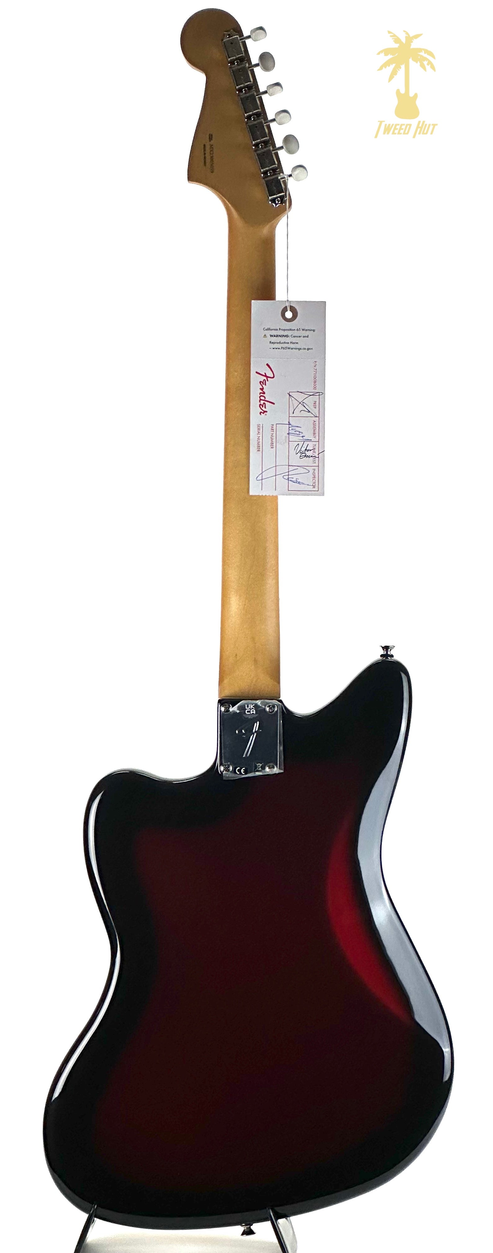 FENDER GOLD FOIL JAZZMASTER - CANDY APPLE BURST