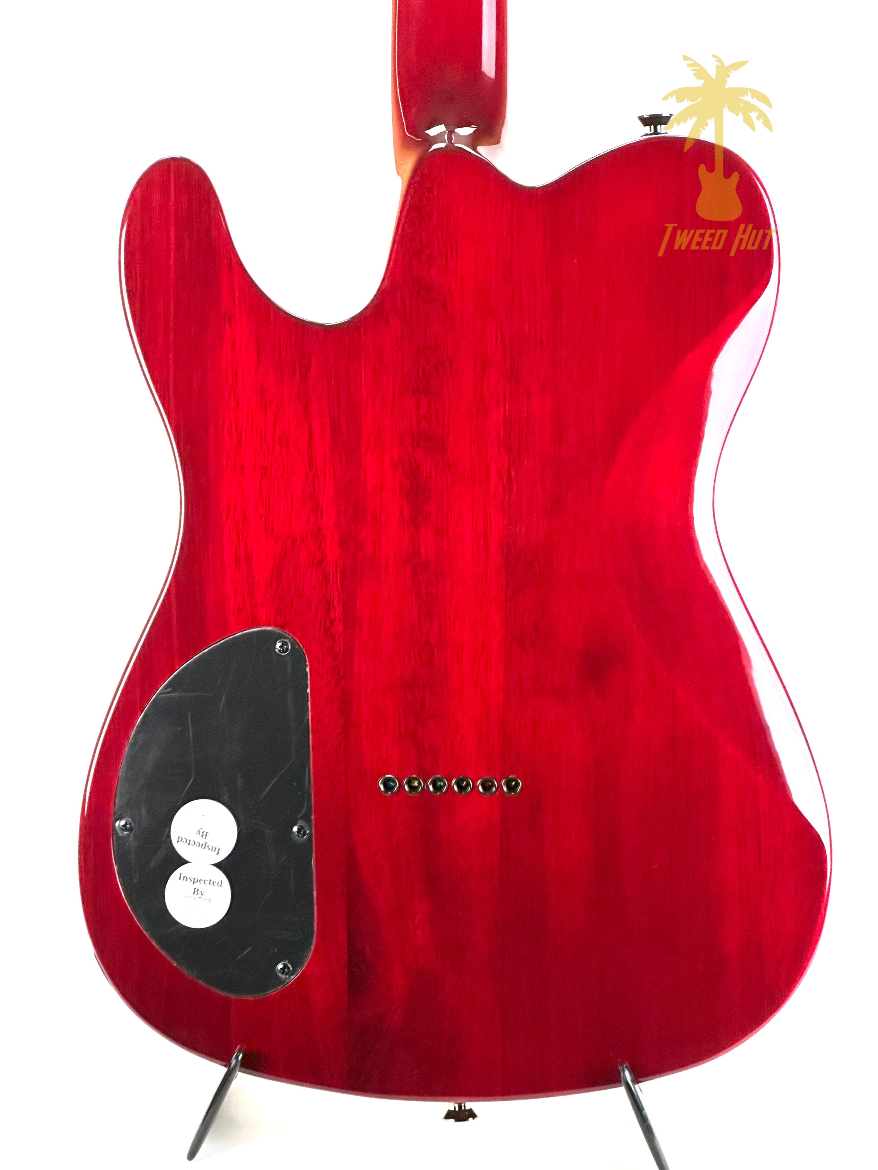 FENDER CUSTOM TELECASTER FMT HH CRIMSON RED TRANSPARENT