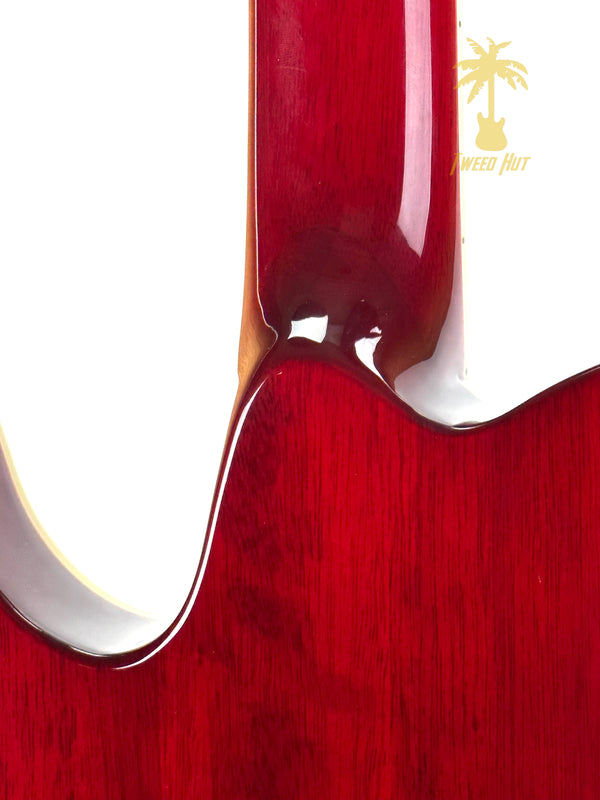 FENDER CUSTOM TELECASTER FMT HH CRIMSON RED TRANSPARENT