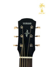 YAMAHA 3/4 THINLINE CUTAWAY ACOUSTIC/ELECTRIC BLACK