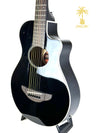YAMAHA 3/4 THINLINE CUTAWAY ACOUSTIC/ELECTRIC BLACK