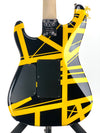 EVH STRIPED SERIES-BLACK WITH YELLOW STRIPES
