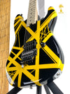 EVH STRIPED SERIES-BLACK WITH YELLOW STRIPES