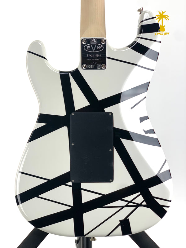 EVH STRIPED SERIES WITH WHITE AND BLACK STRIPES