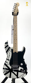 EVH STRIPED SERIES WITH WHITE AND BLACK STRIPES