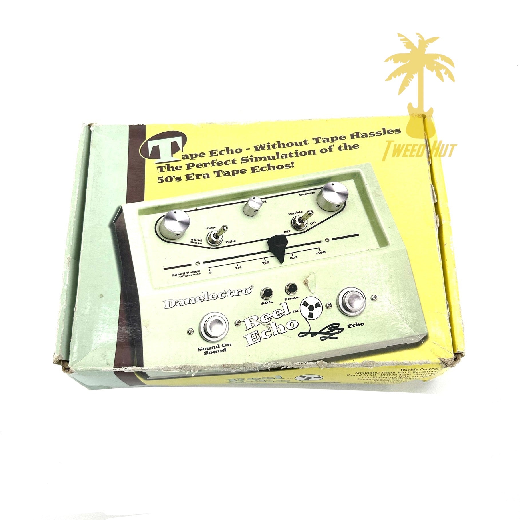 PRE-OWNED DANELECTRO REEL ECHO TAPE DELAY PEDAL