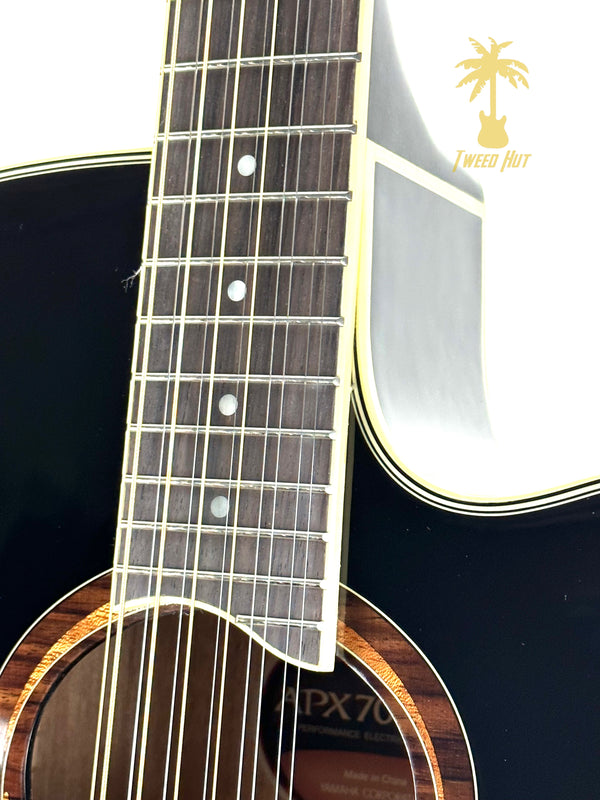 YAMAHA APX700II-12E 12 STRING BLACK