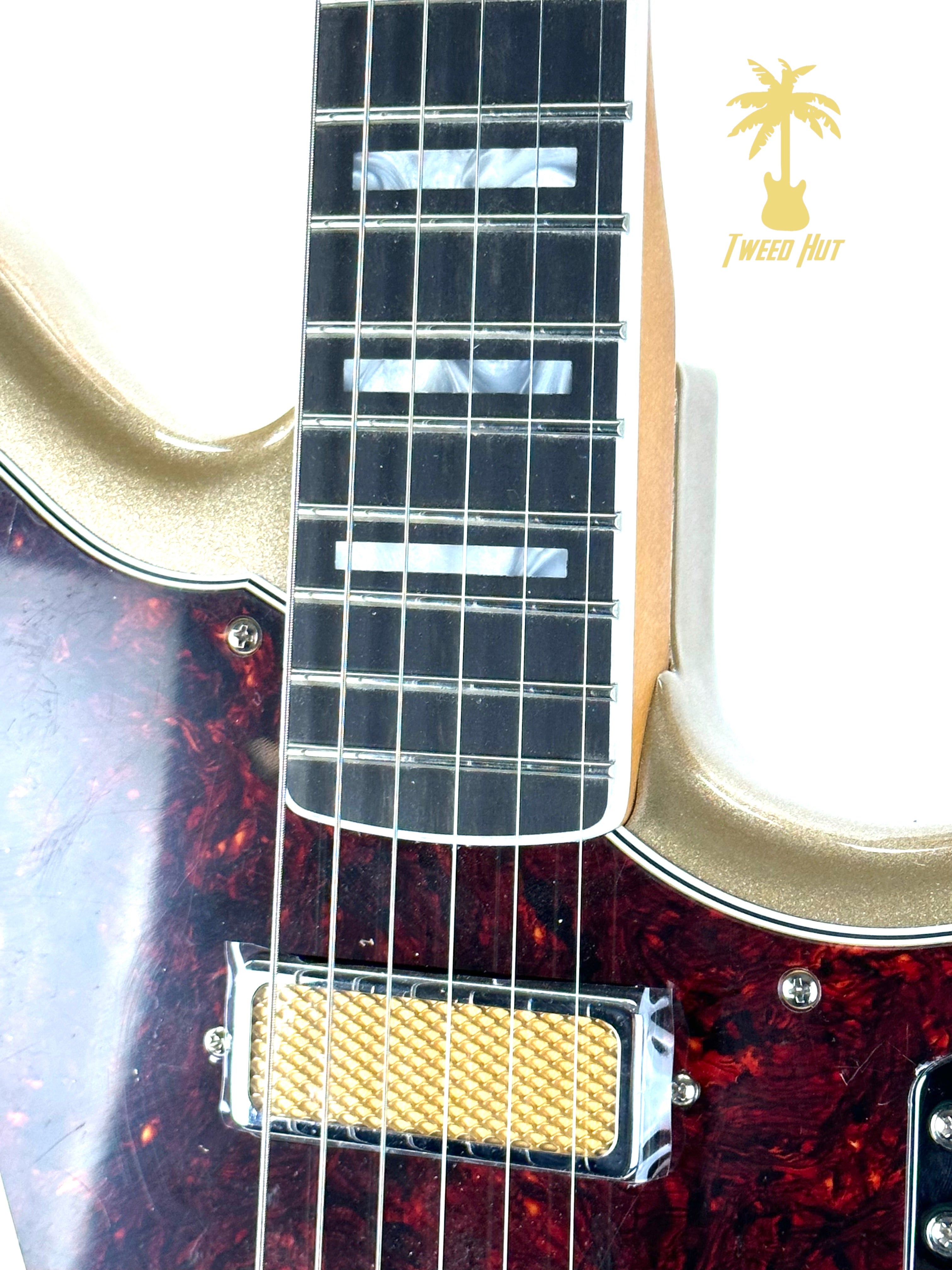 FENDER GOLD FOIL JAZZMASTER - SHORLINE GOLD