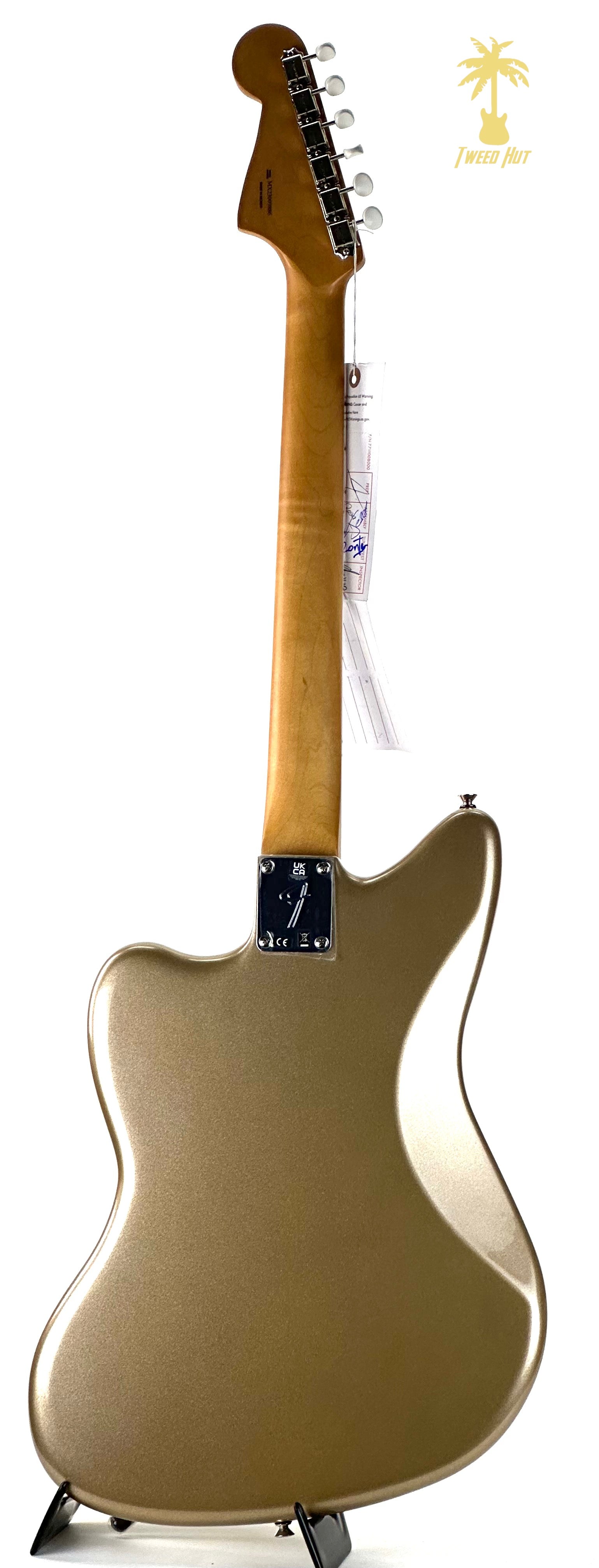 FENDER GOLD FOIL JAZZMASTER - SHORLINE GOLD