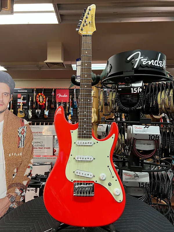 IBANEZ-AZES31-VM ELECTRIC GUITAR-VERMILLION