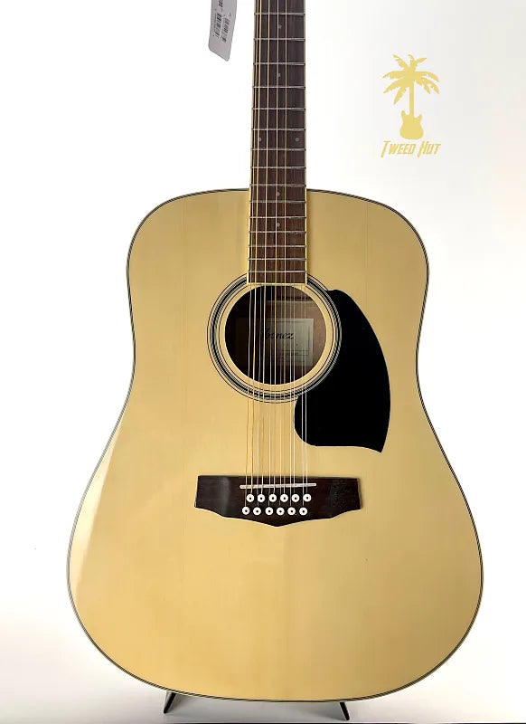 IBANEZ PERFORMANCE SERIES PF1512 12-STRING ACOUSTIC GUITAR-NATURAL