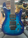 IBANEZ S670QM ELECTRIC GUITAR - SAPPHIRE BLUE