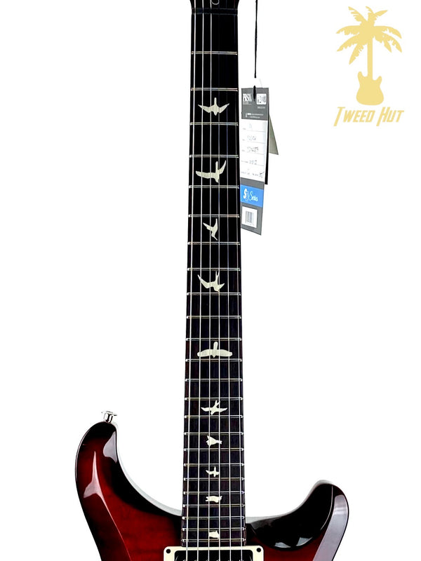 PRS S2 CUSTOM 24 FIRE RED BURST