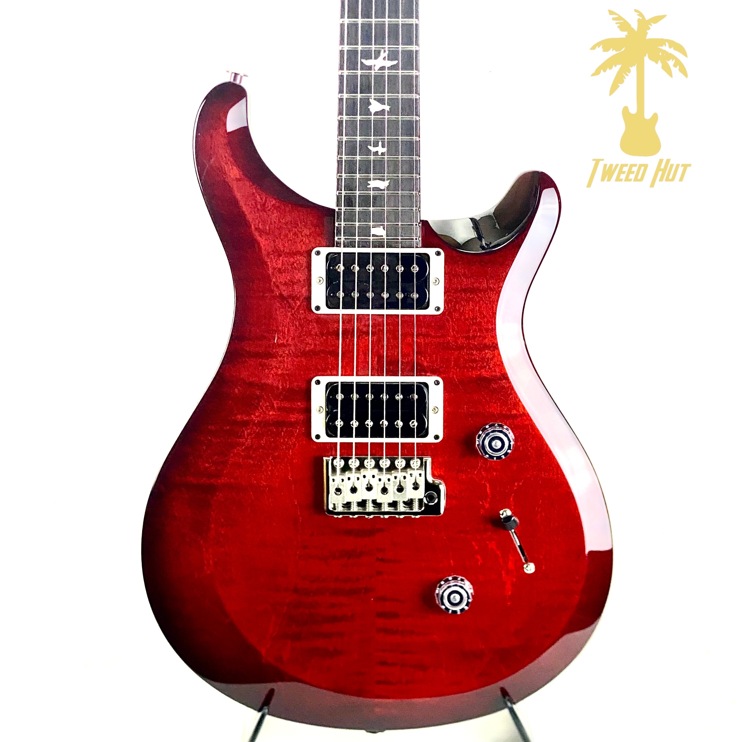 PRS S2 CUSTOM 24 FIRE RED BURST