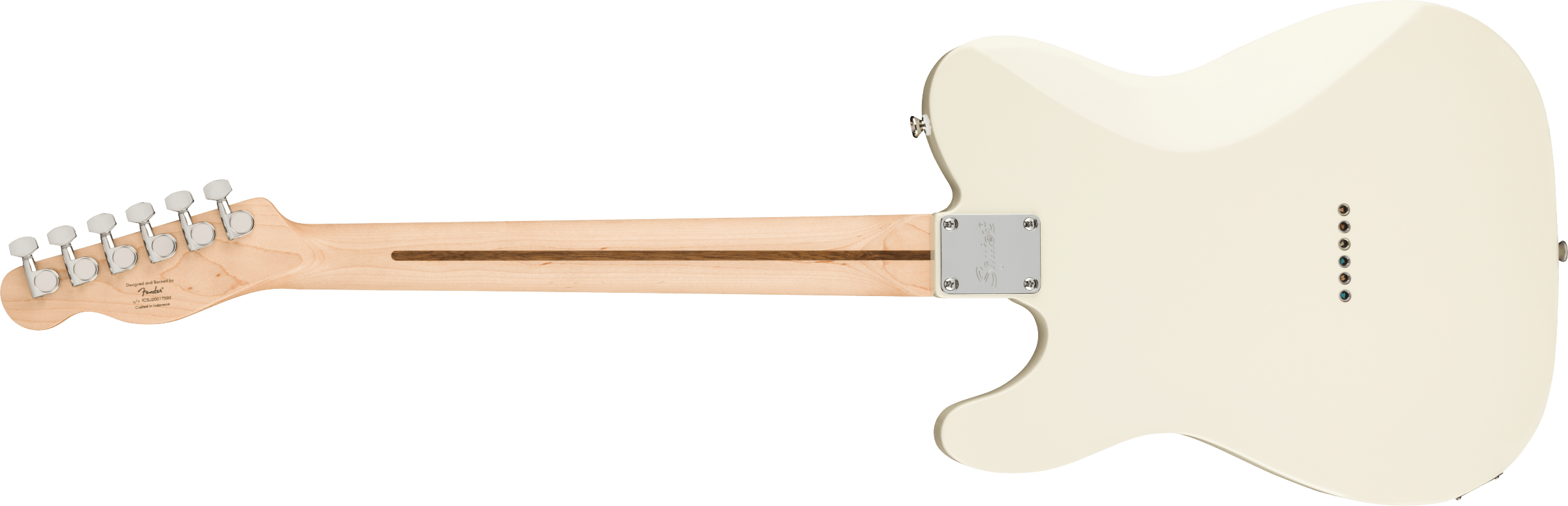 SQUIER AFFINITY SERIES TELECASTER-OLYMPIC WHITE