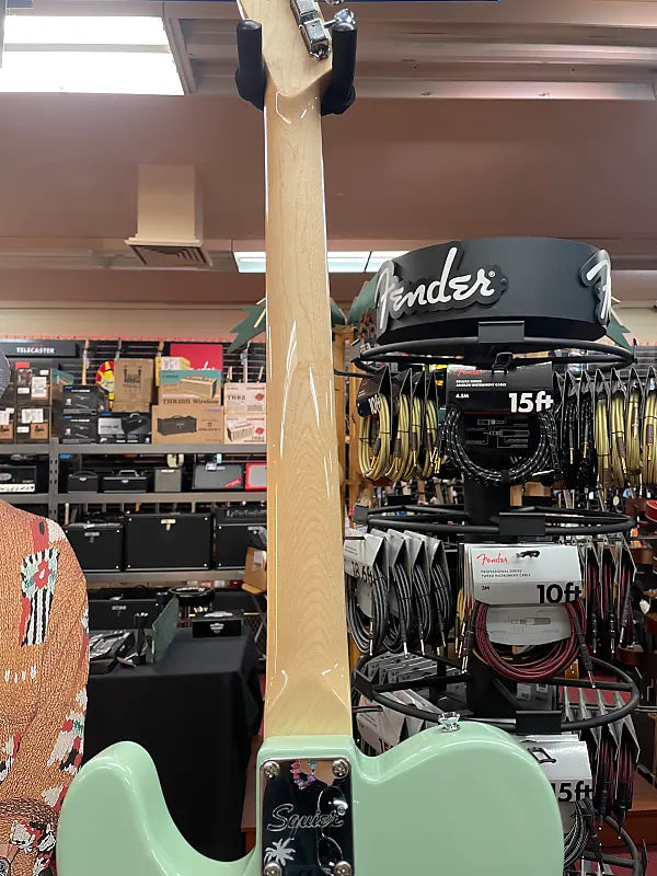 SQUIRE PARANORMAL BARITONE CABRONITA TELECASTER-SURF GREEN