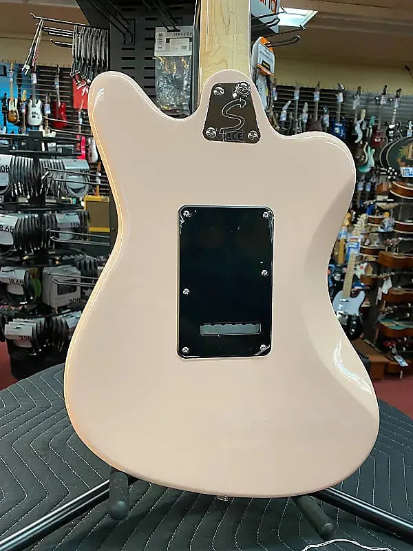SQUIER PARANORMAL SUPER-SONIC-SHELL PINK