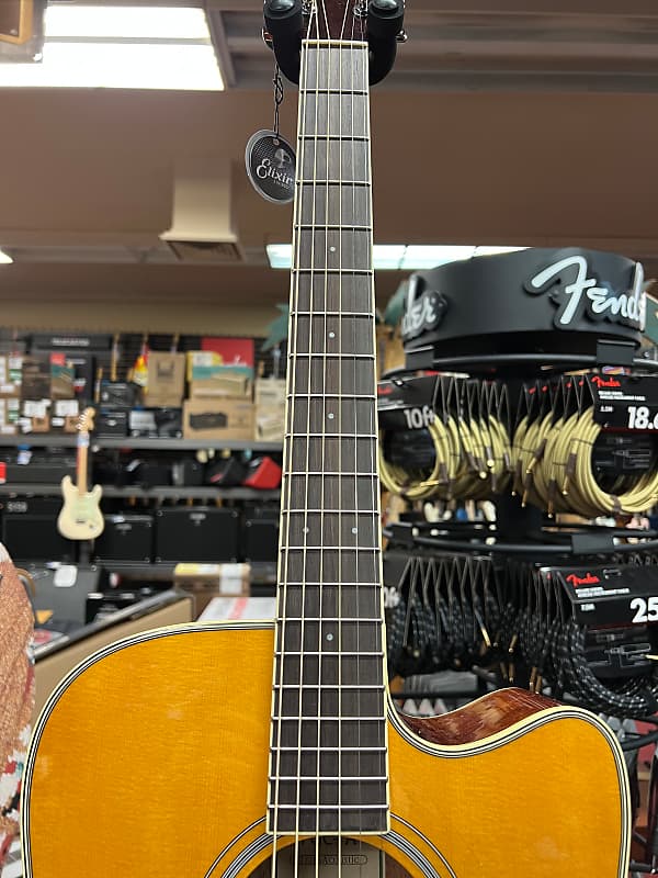 YAMAHA FGC-TA TRANSACOUSTIC GUITAR-VINTAGE TINT