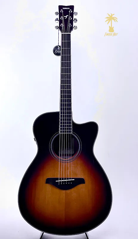 YAMAHA FSC-TA TRANSACOUSTIC CONCERT ACOUSTIC-ELECTRIC GUITAR-BROWN SUNBURST