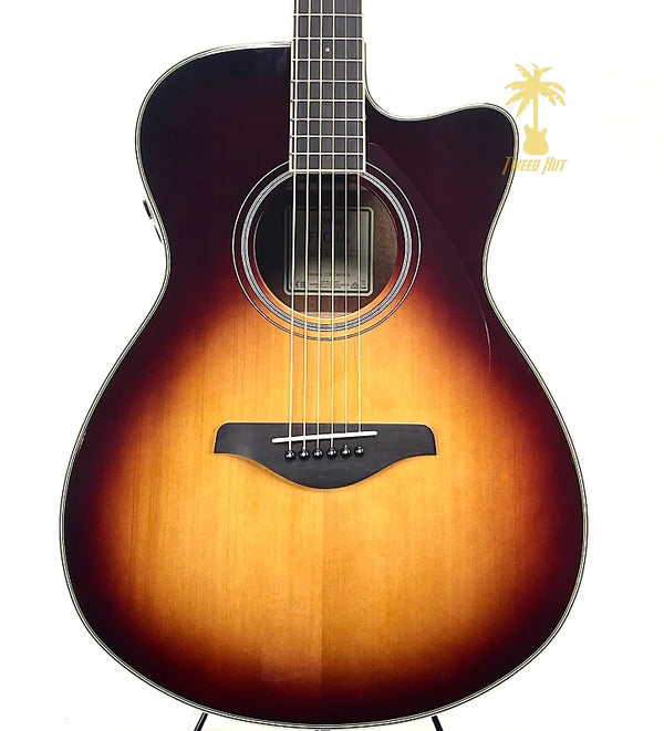 YAMAHA FSC-TA TRANSACOUSTIC CONCERT ACOUSTIC-ELECTRIC GUITAR-BROWN SUNBURST