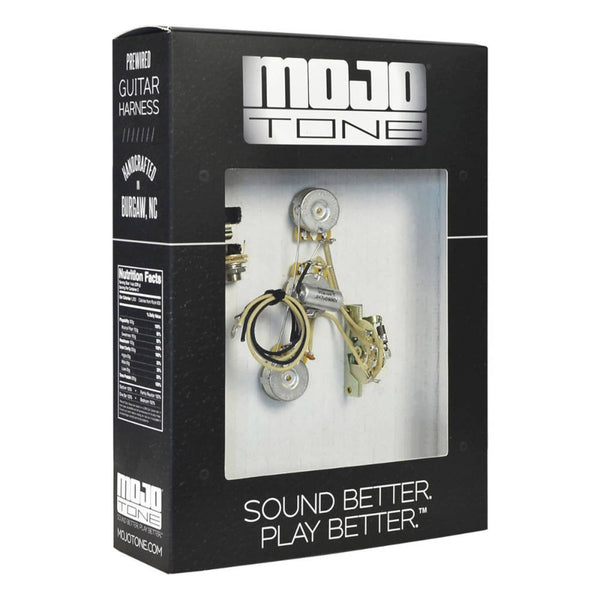 MOJOTONE PRE-WIRED STRAT STANDARD WIRING HARNESS