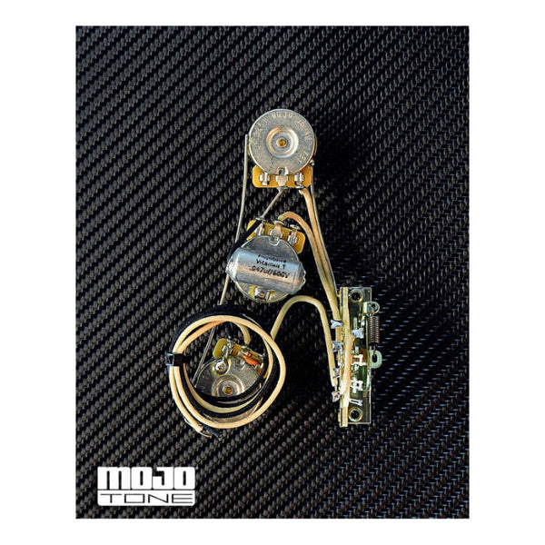 MOJOTONE PRE-WIRED STRAT STANDARD WIRING HARNESS