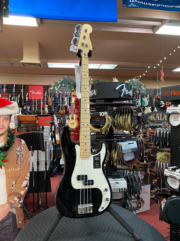 FENDER PLAYER PRECISION BASS MAPLE NECK BLACK