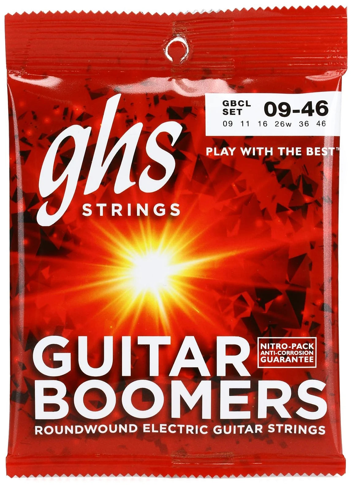 GHS GBCL ELECTRIC STRINGS BOOMERS 9-46