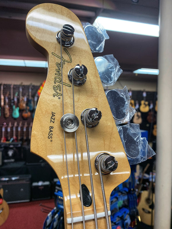 FENDER PLAYER JAZZ BASS LEFT-HANDED POLAR WHITE