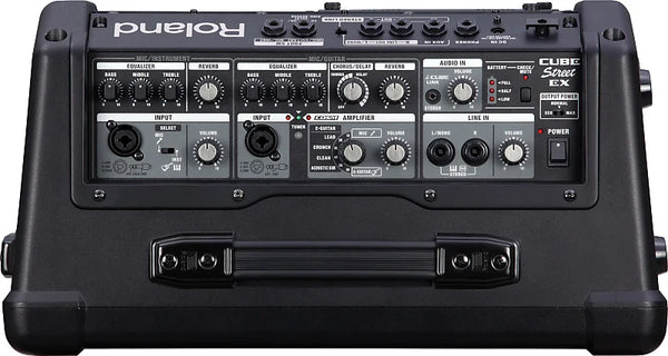 ROLAND CUBE STREET EX 2x8" 50-WATT BATTERY POWERED COMBO AMP