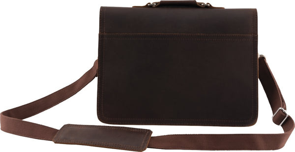 BIGSBY LIMITED EDITION LEATHER LAPTOP BAG - Tweed Hut Music