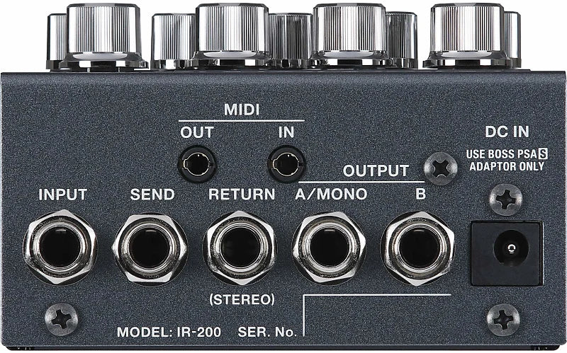 BOSS IR-200 IR AMP AND CABINET MODELER - Tweed Hut Music
