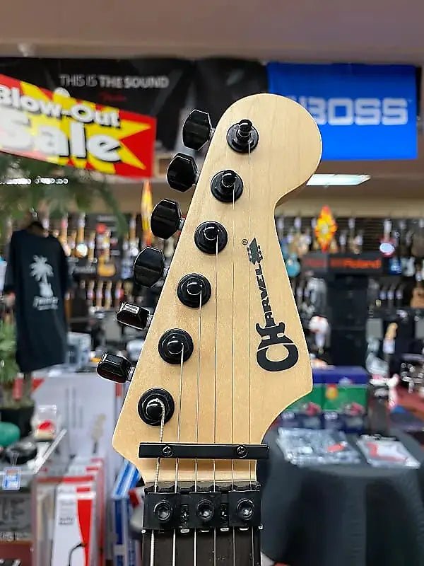 CHARVEL PRO-MOD SAN DIMAS STYLE 1 HH FR E ASH-NEO PINK ASH - Tweed Hut Music