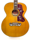 EPIPHONE J-200 ACOUSTIC GUITAR-AGED NATURAL ANTIQUE GLOSS