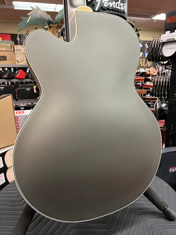 GRETSCH G5410T ELECTROMATIC "RAT ROD" HOLLOW BODY SINGLE-CUT WITH BIGSBY-MATTE PHANTOM METALLIC